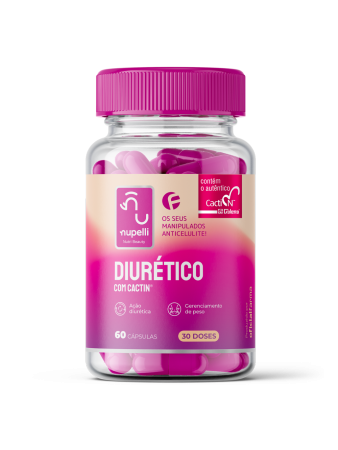 Diur&eacute;tico Com Cactin&reg; 30 Doses NUPELLI