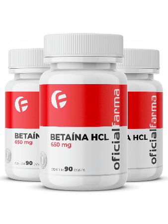 3 Beta&iacute;na HCL 650mg 90 Doses