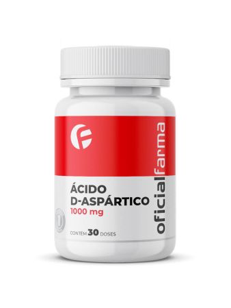 &Aacute;cido D-Asp&aacute;rtico 1000mg 30 Doses