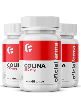 3 Colina 250Mg 60 C&aacute;psulas