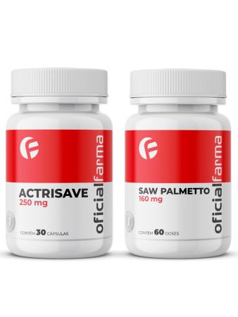 Sa&uacute;de Capilar - Actrisave&trade; (Finasterida Like) + Saw Palmetto 