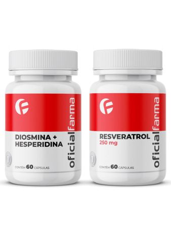 Sa&uacute;de Cardiovascular - Diosmina + Hesperidina + Resveratrol