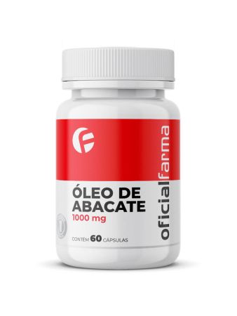 &Oacute;leo de Abacate 1000mg 60 C&aacute;psulas