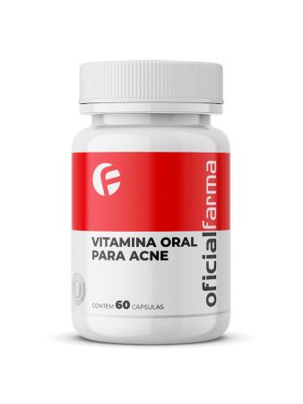 Vitamina Oral Para Acne&nbsp;60 C&aacute;psulas